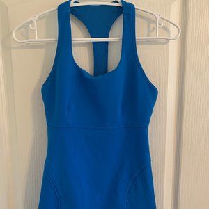 Lululemon Power Up Racerback Tank Blue